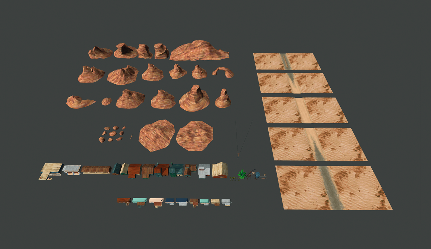 Our desert Pack on Unity Asset Store